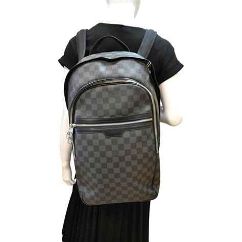 louis vuitton michael damier graphite black cheap